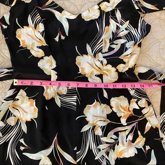 Yumi Kim | Rock The Boat Romper — Black Floral | Size Small - Picture 11 of 14